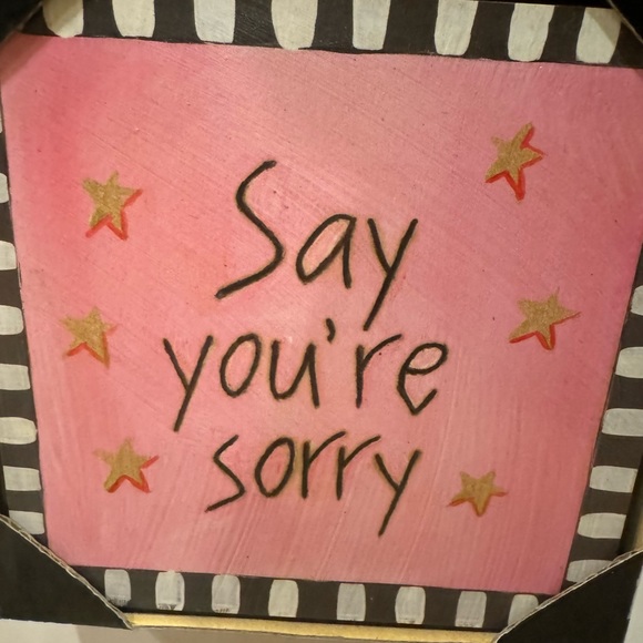 DEMDACO Storysquares Say You’re Sorry Square - Picture 2 of 7
